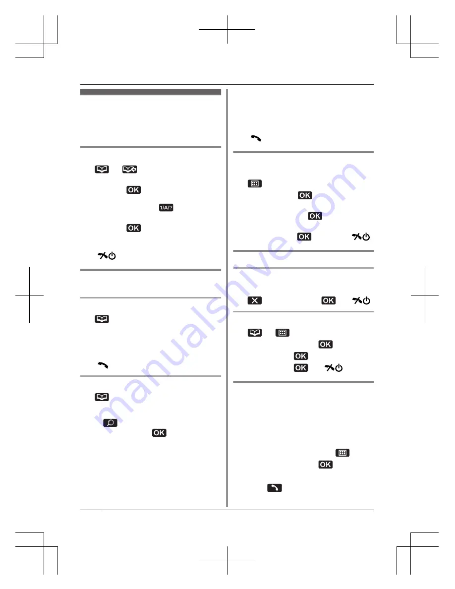 Panasonic KX-TG6711E Скачать руководство пользователя страница 22