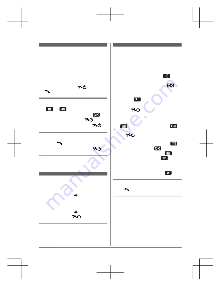 Panasonic KX-TG6721AL Operating Instructions Manual Download Page 40