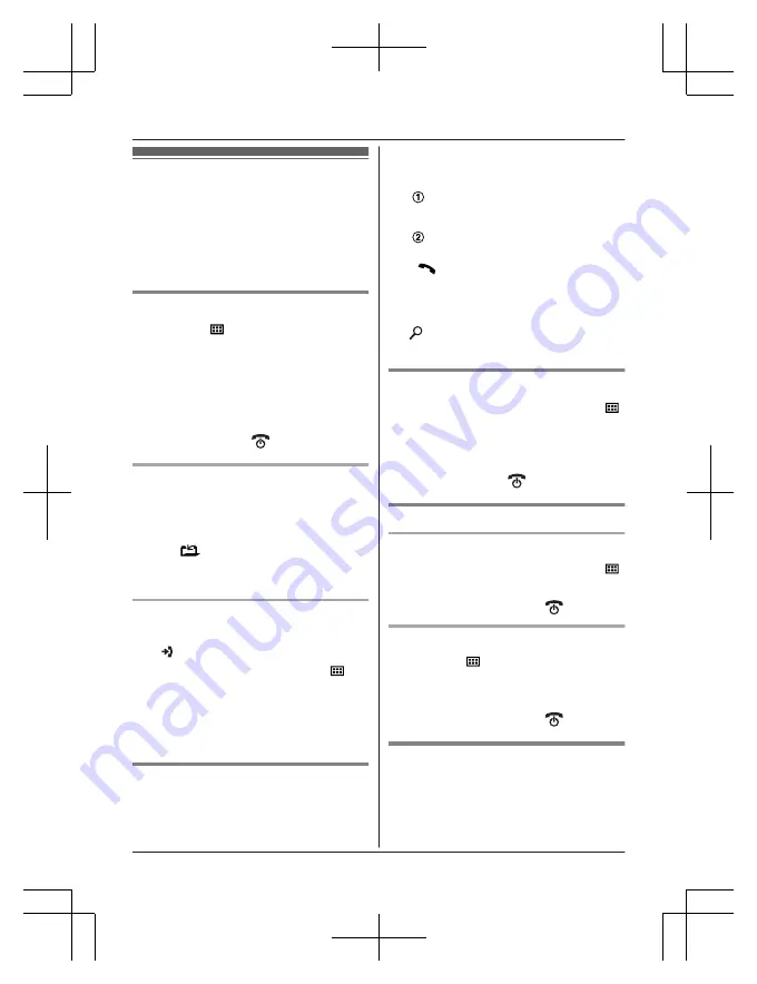 Panasonic KX-TG6801E Operating Instructions Manual Download Page 19