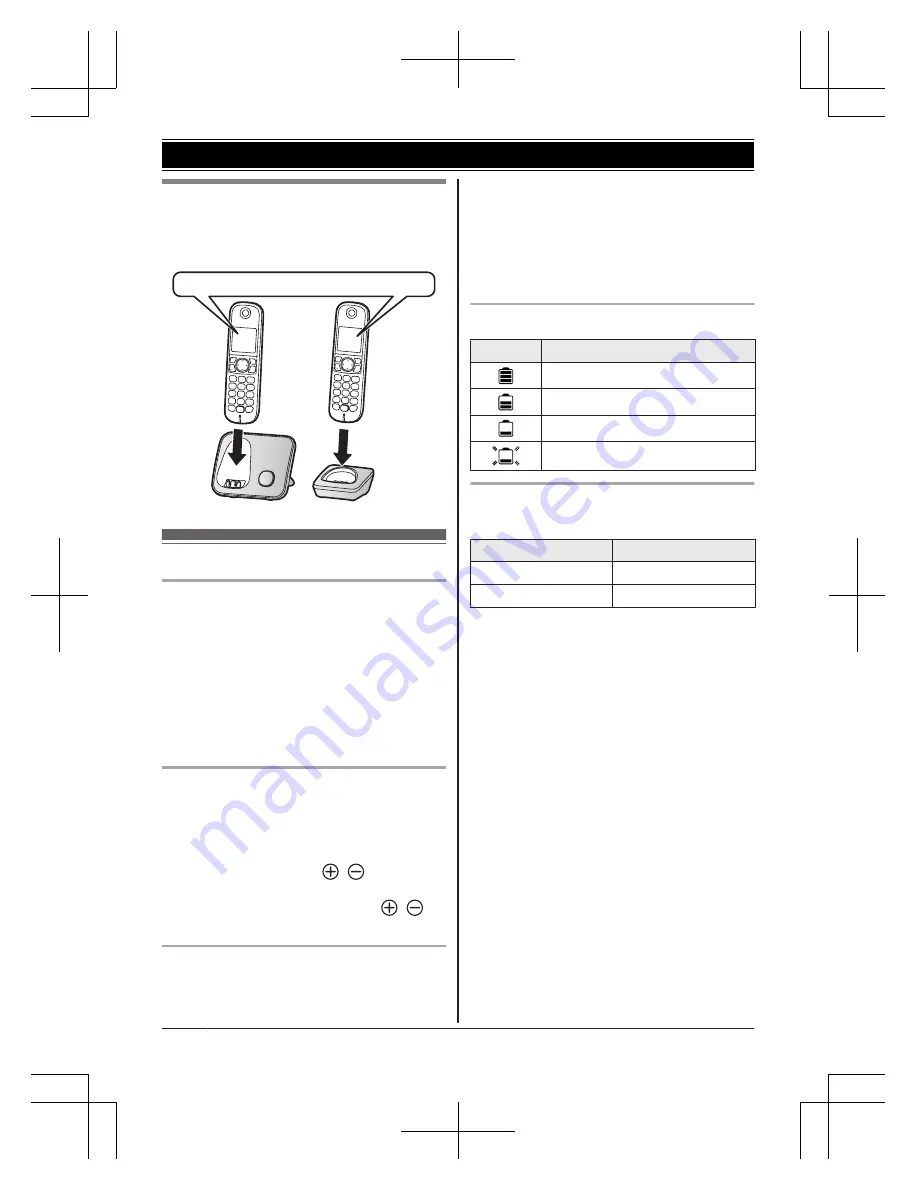 Panasonic KX-TG6811BX Operating Instructions Manual Download Page 10