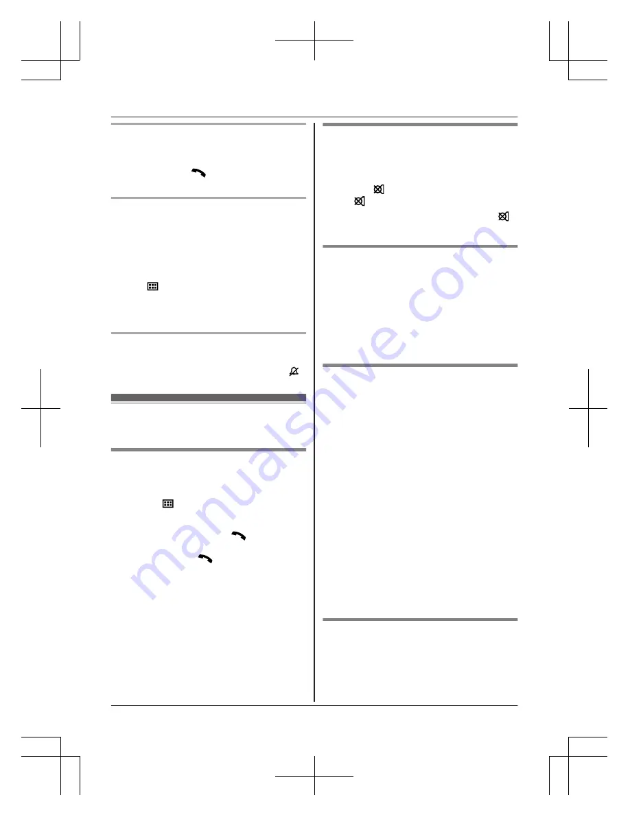 Panasonic KX-TG6811BX Operating Instructions Manual Download Page 17