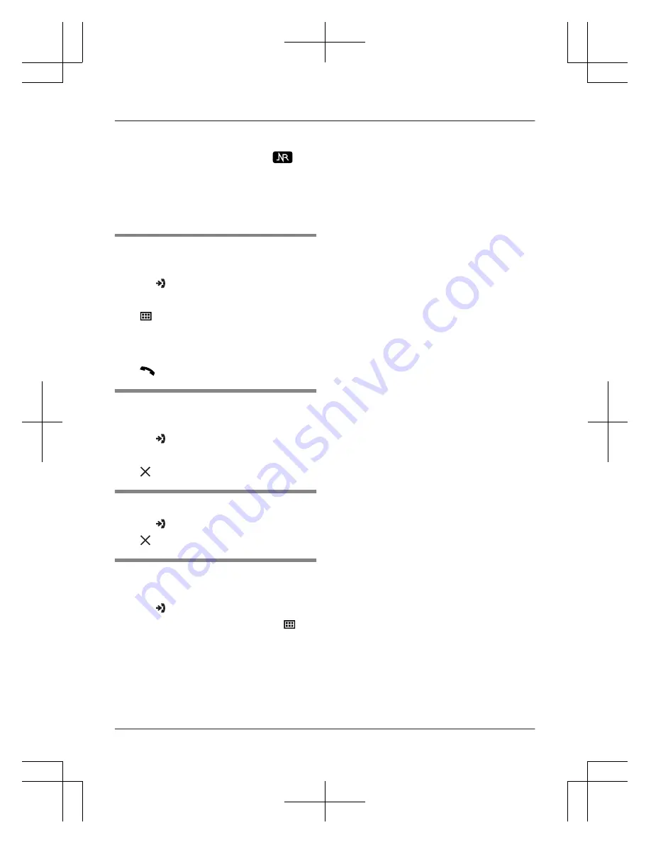 Panasonic KX-TG6811BX Operating Instructions Manual Download Page 33