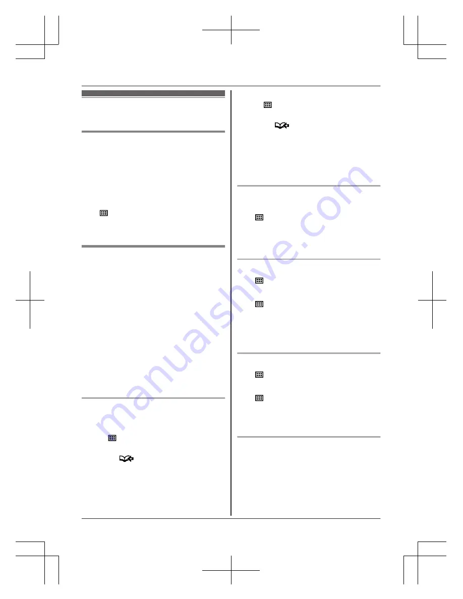 Panasonic KX-TG6811BX Operating Instructions Manual Download Page 37