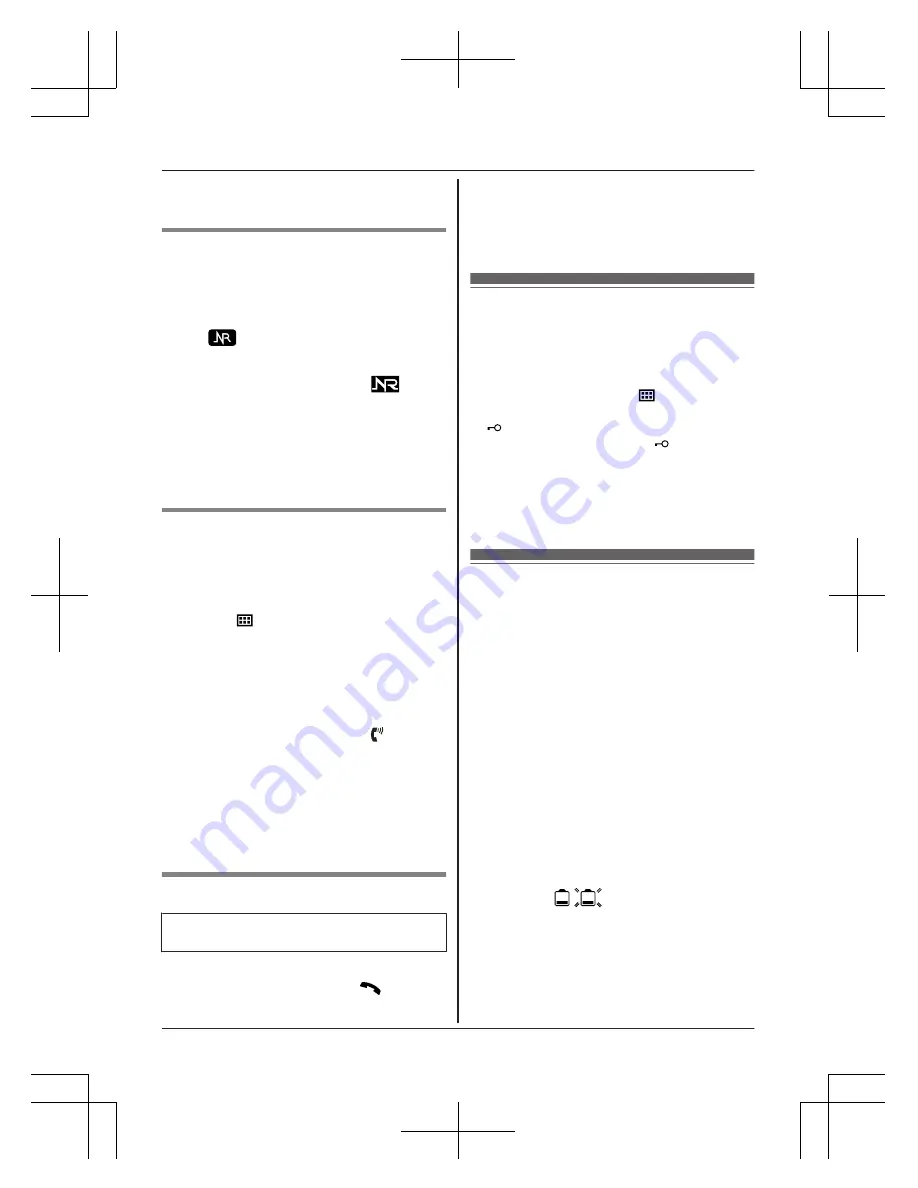 Panasonic KX-TG6811SA Operating Instructions Manual Download Page 17