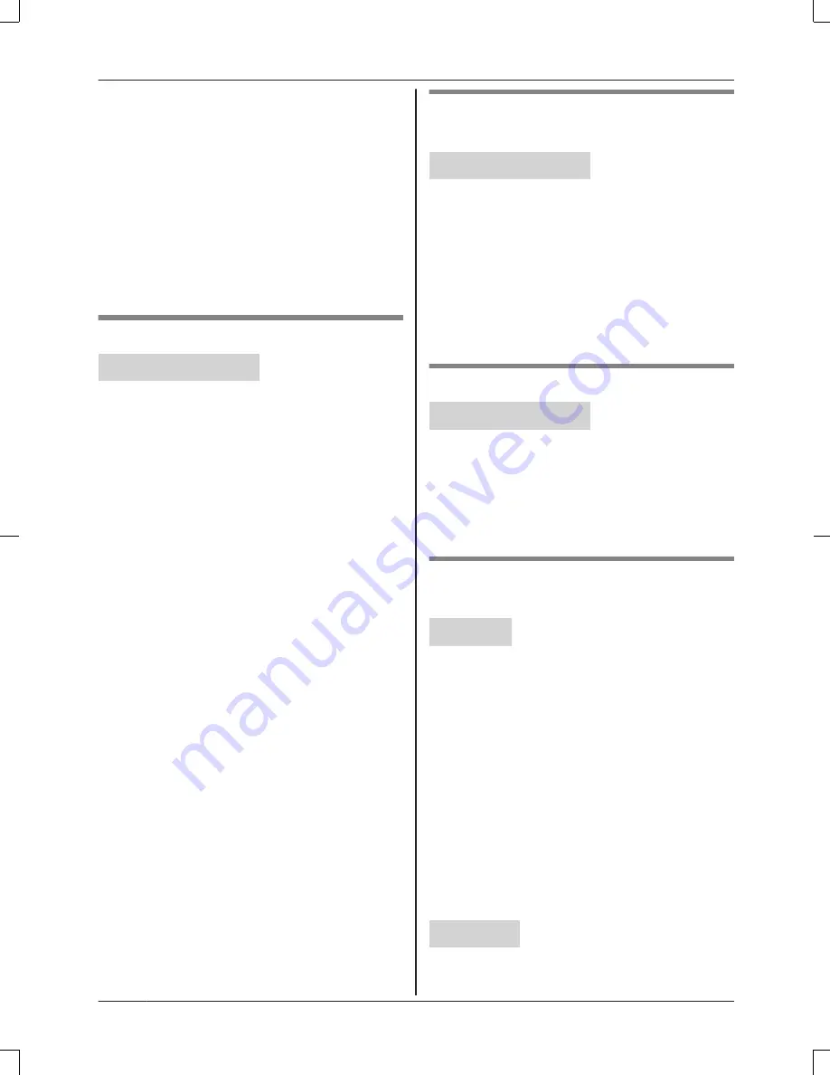 Panasonic KX-TG6843B Operating Instructions Manual Download Page 38