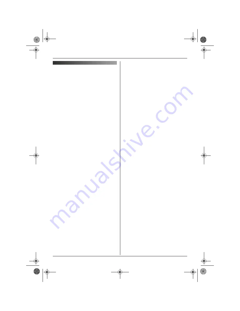 Panasonic KX-TG7100FX Operating Instructions Manual Download Page 47