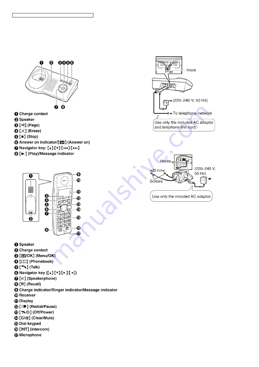 Panasonic KX-TG7120FXS Service Manual Download Page 16