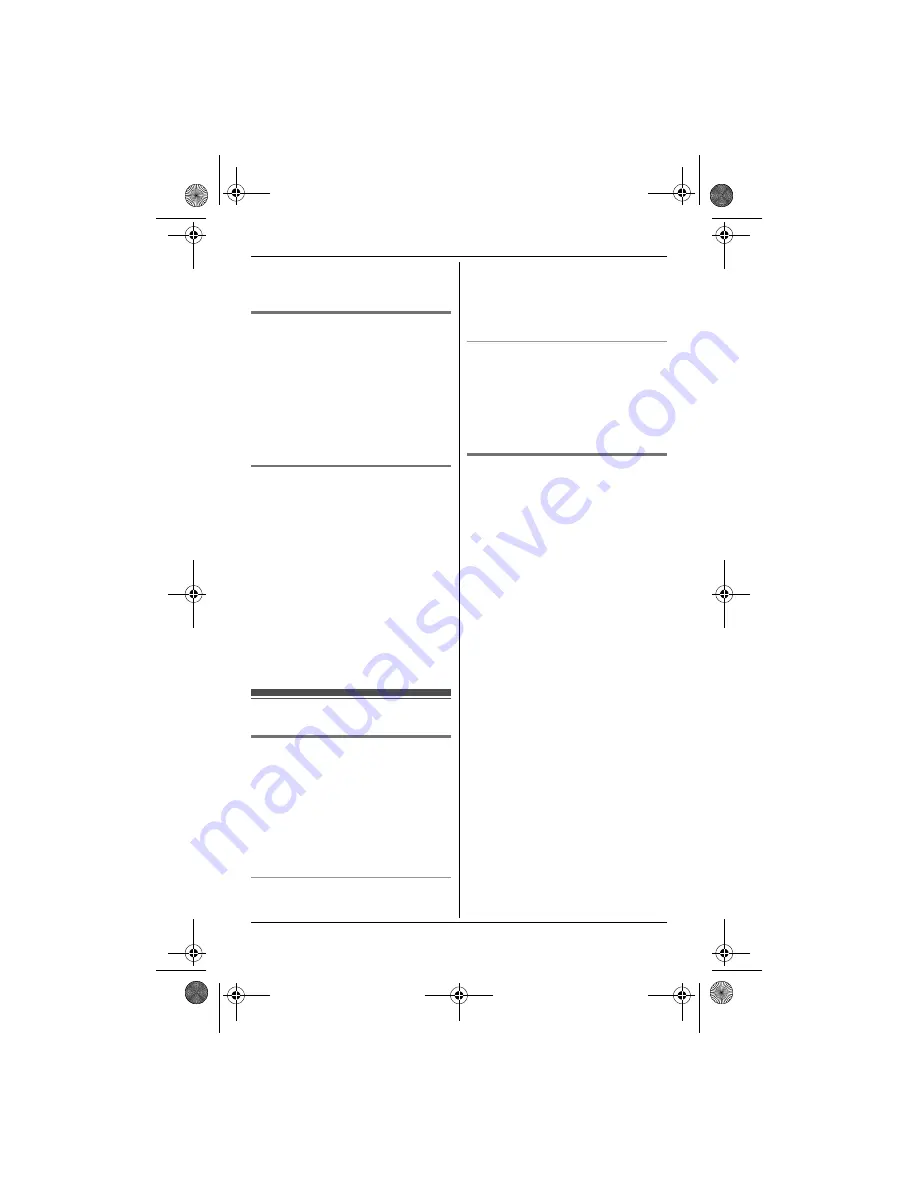 Panasonic KX-TG7200E Operating Instructions Manual Download Page 25