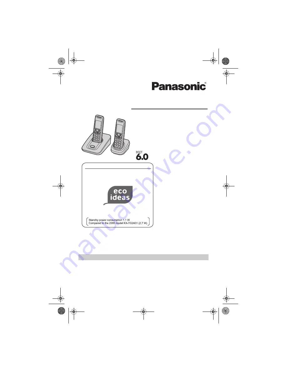 Panasonic KX-TG7412C Скачать руководство пользователя страница 1