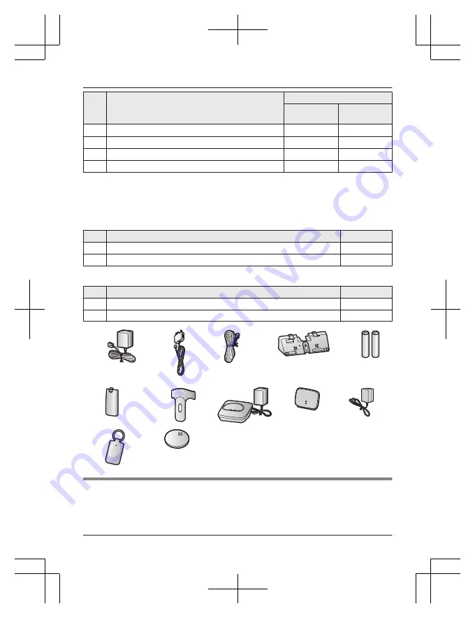 Panasonic KX-TG7882AZ Скачать руководство пользователя страница 4