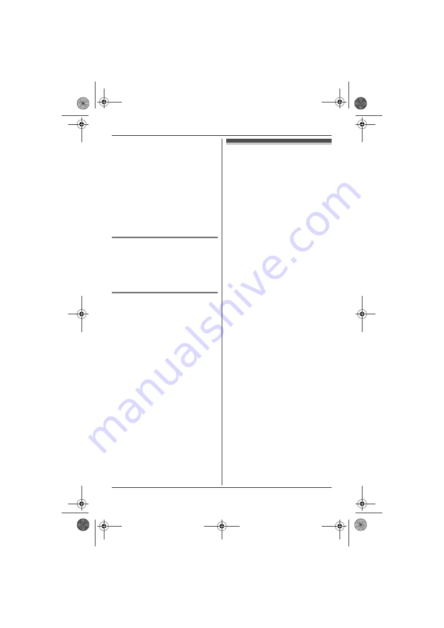 Panasonic KX-TG8011E Operating Instructions Manual Download Page 19