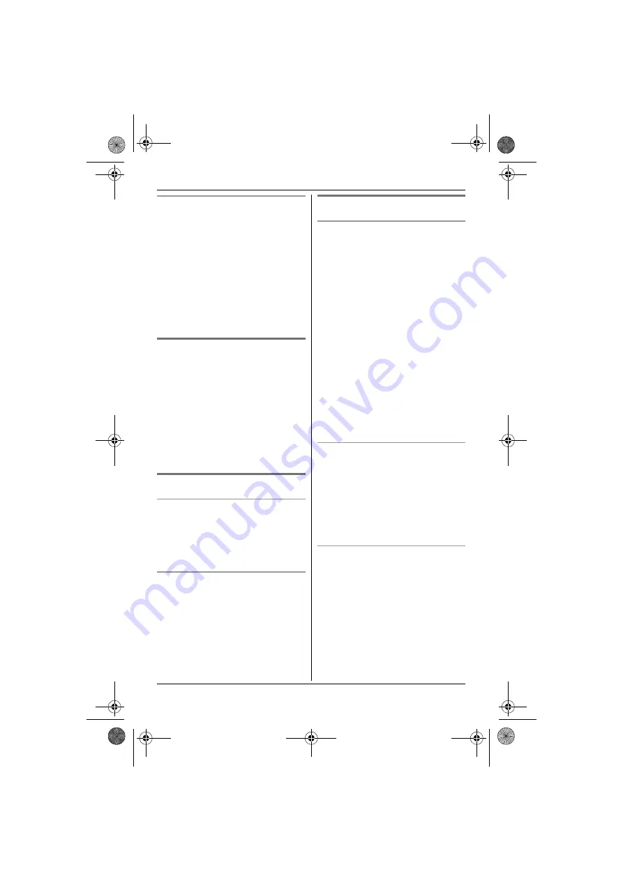 Panasonic KX-TG8011E Скачать руководство пользователя страница 21