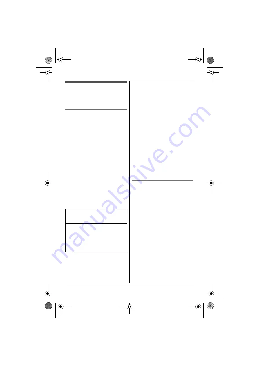 Panasonic KX-TG8011E Скачать руководство пользователя страница 26