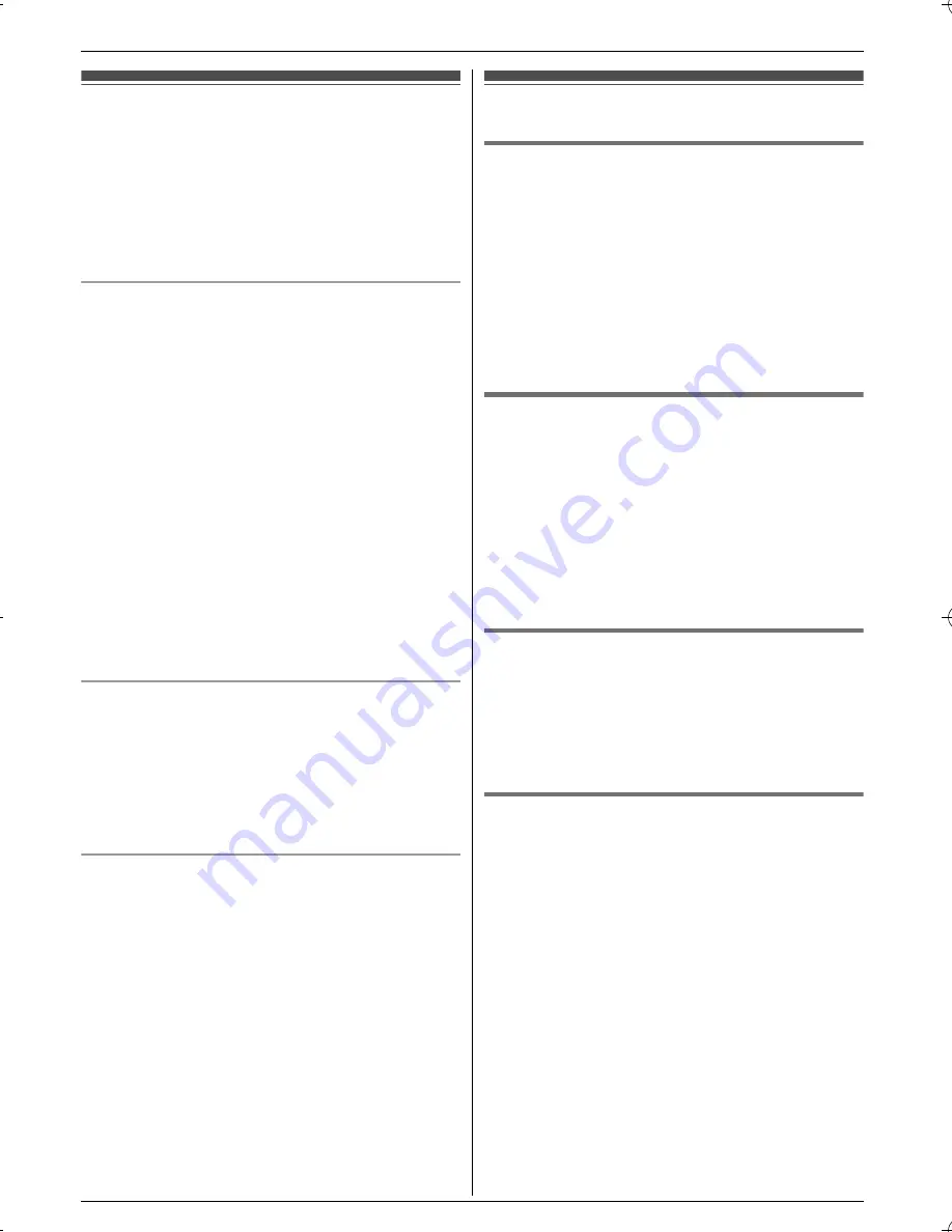 Panasonic KX-TG8070HK Operating Instructions Manual Download Page 18