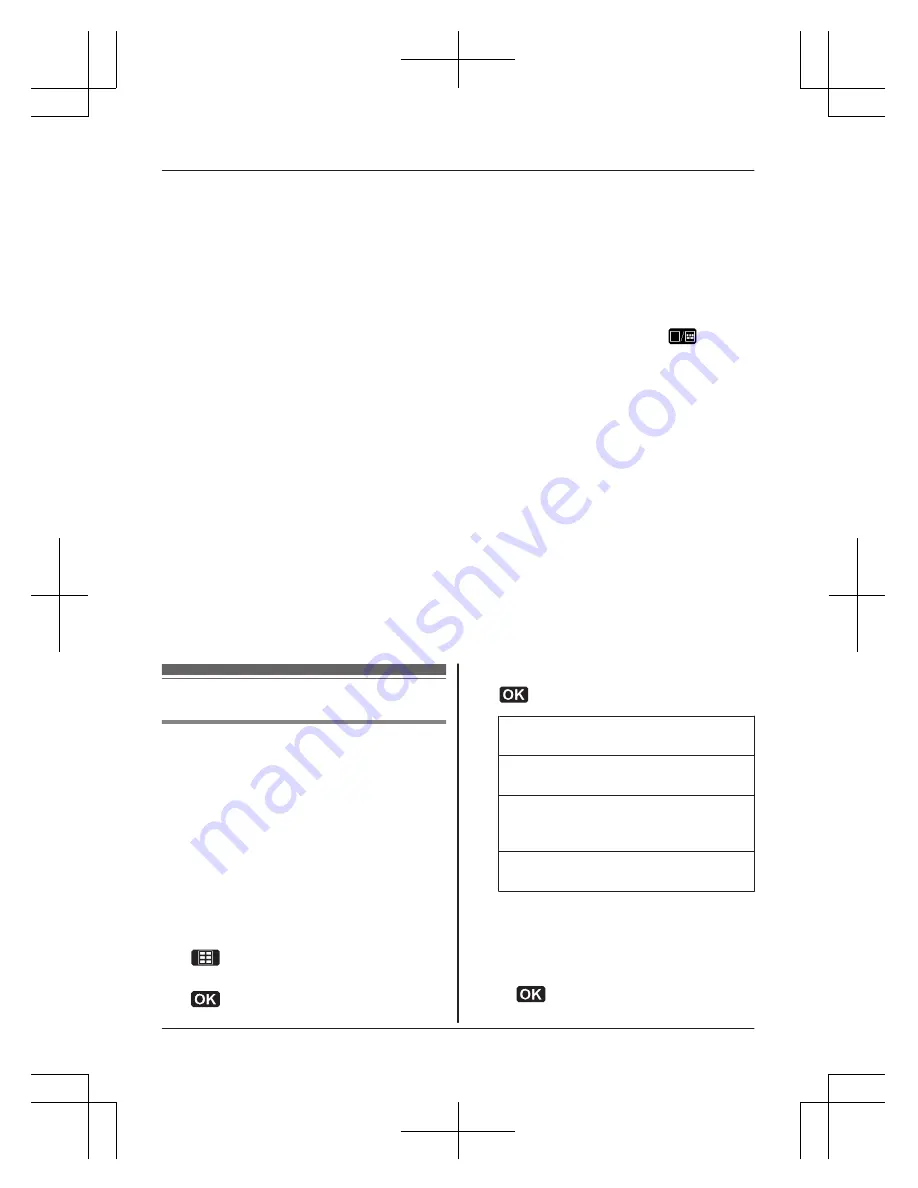 Panasonic KX-TG8151 series Operating Instructions Manual Download Page 31