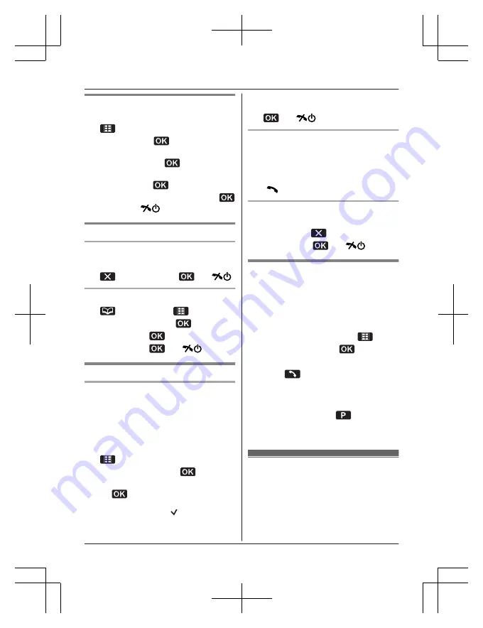 Panasonic KX-TG8162AL Operating Instructions Manual Download Page 22