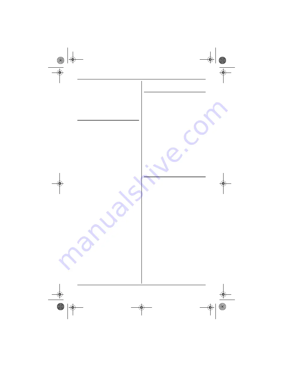 Panasonic KX-TG8321E Operating Instructions Manual Download Page 30