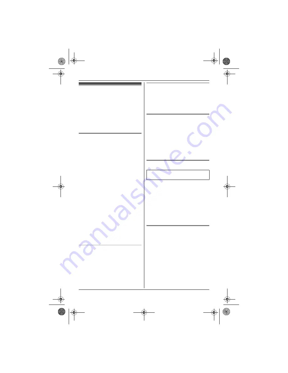 Panasonic KX-TG8412C Operating Instructions Manual Download Page 27