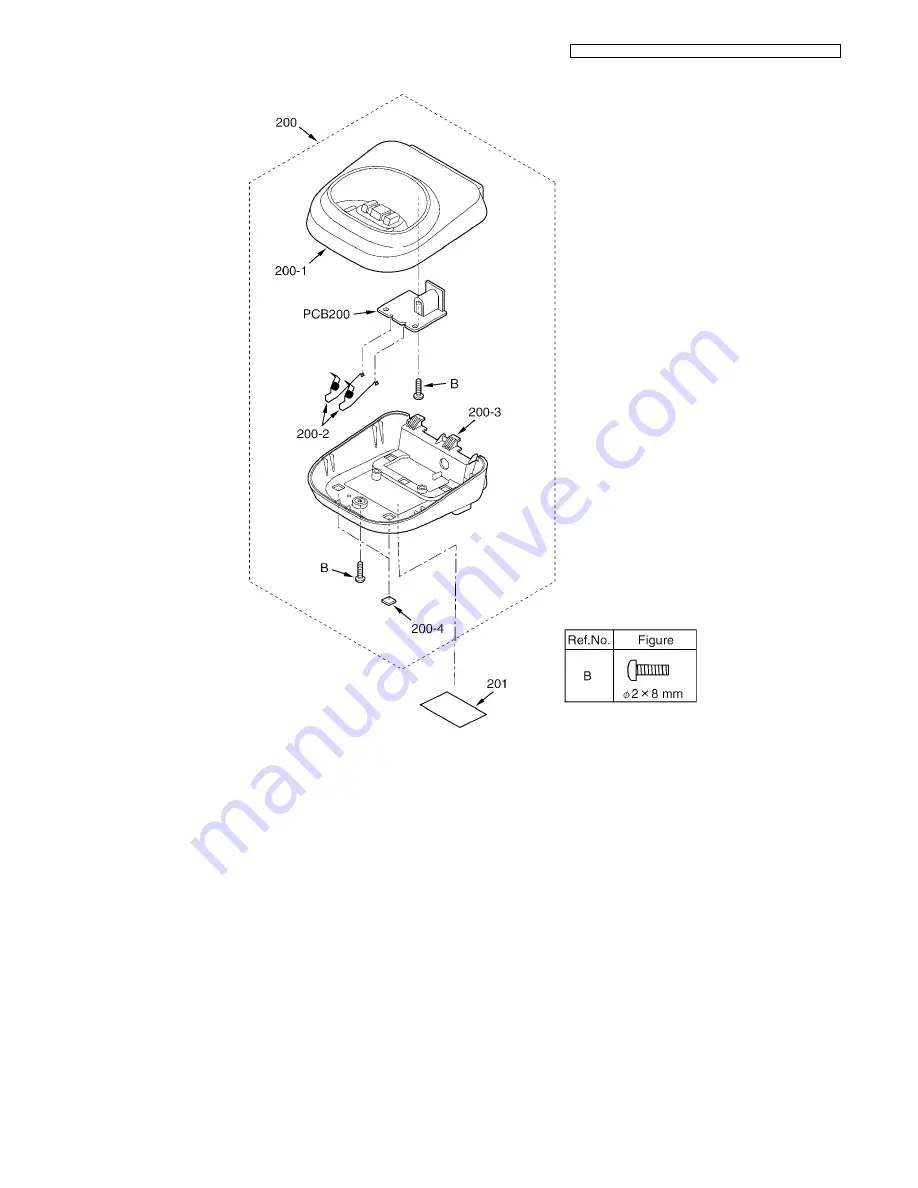 Panasonic KX-TG8421FXB Service Manual Download Page 97