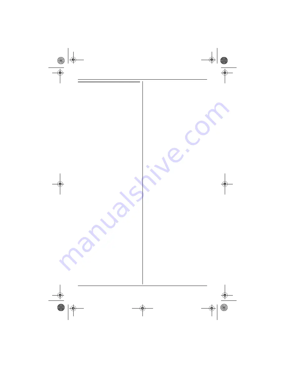 Panasonic KX-TG8621E Operating Instructions Manual Download Page 45