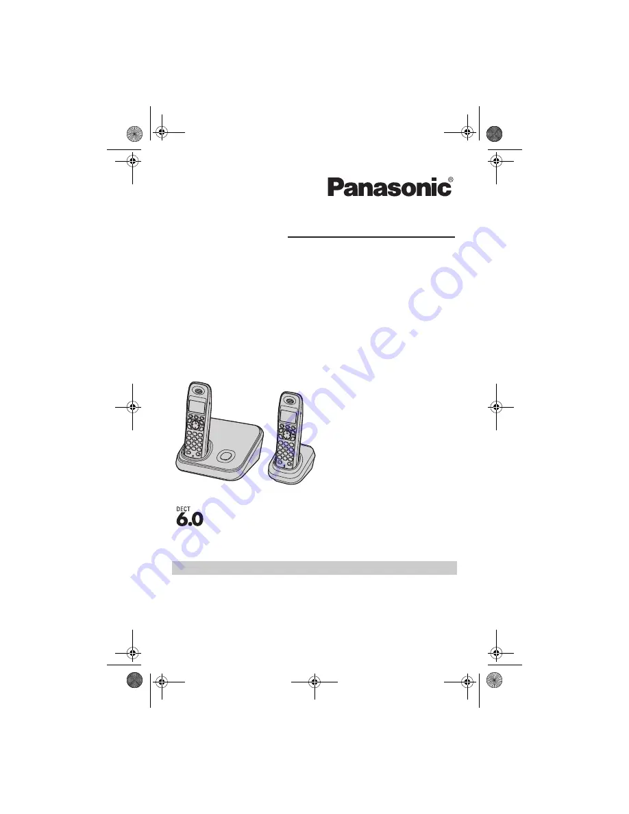 Panasonic KX-TG9312C Скачать руководство пользователя страница 1