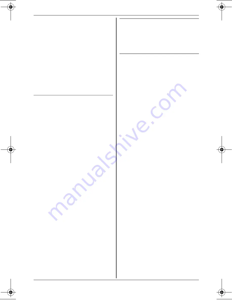 Panasonic KX TG9331T - Cordless Phone - Metallic Operating Instructions Manual Download Page 9