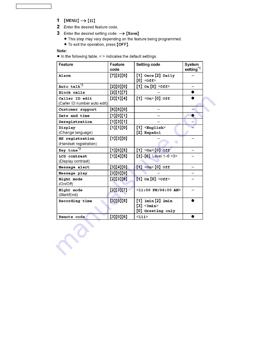 Panasonic KX-TG9331T Скачать руководство пользователя страница 10