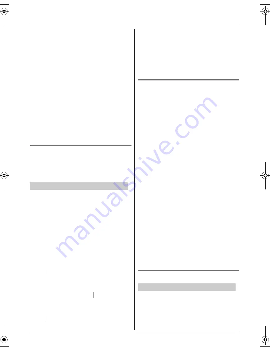 Panasonic KX-TG9391 Operating Instructions Manual Download Page 34