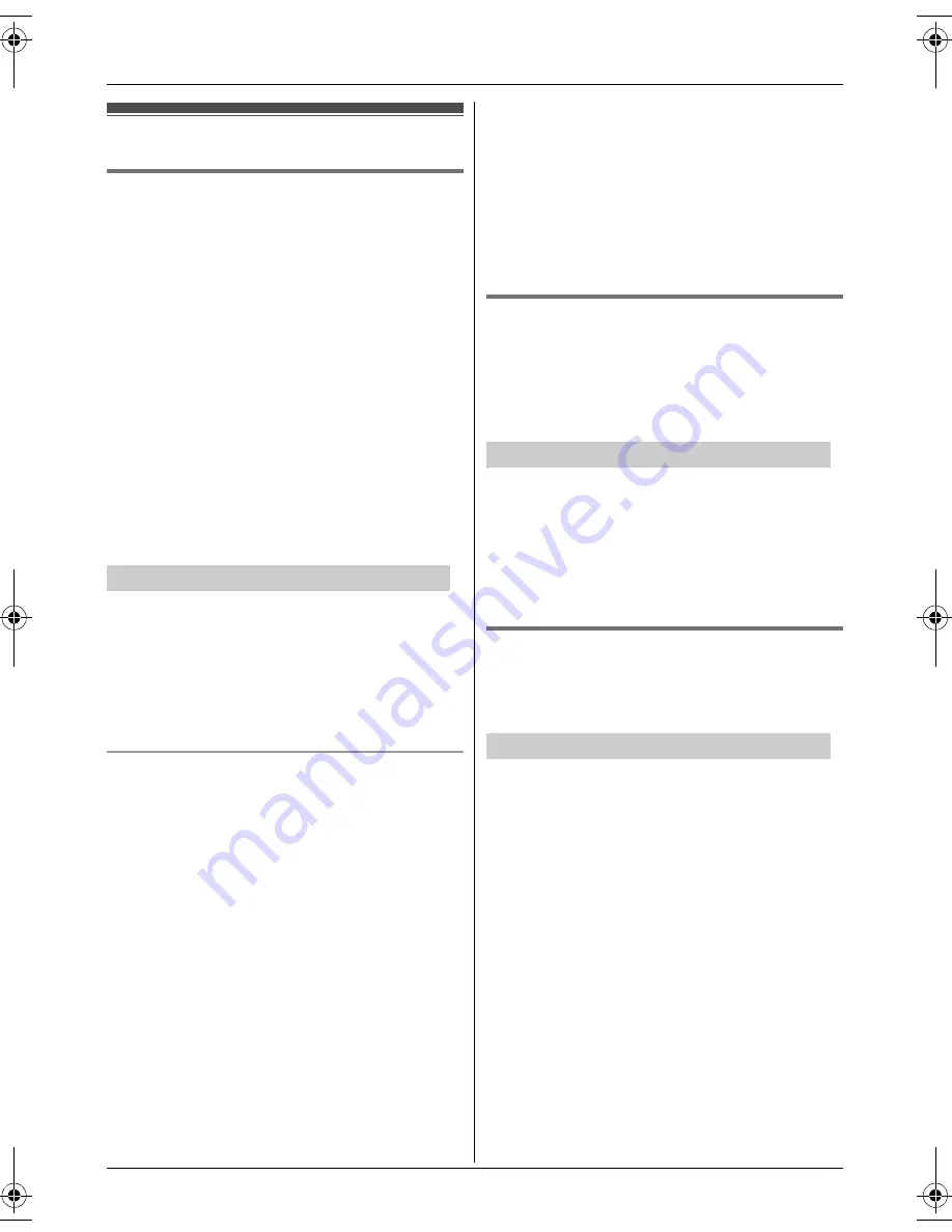 Panasonic KX-TG9391 Operating Instructions Manual Download Page 41