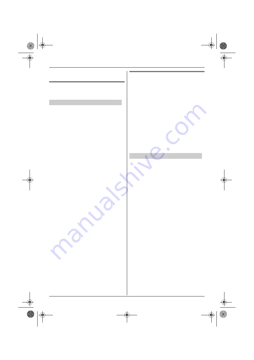 Panasonic KX-TG9391C Operating Instructions Manual Download Page 16