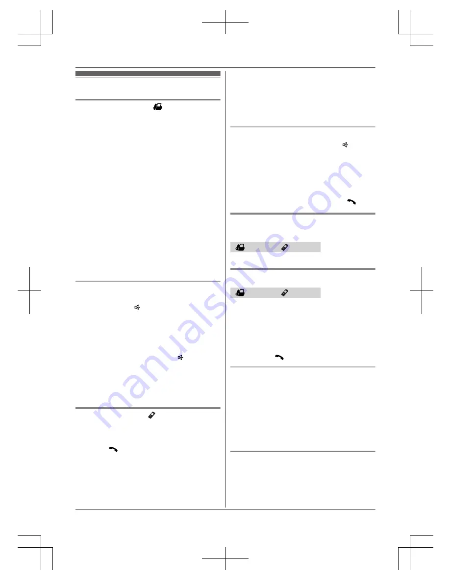 Panasonic KX-TG9471C Operating Instructions Manual Download Page 16