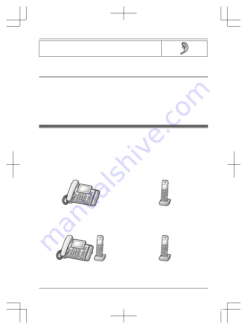 Panasonic KX-TG9581 Operating Instructions Manual Download Page 5