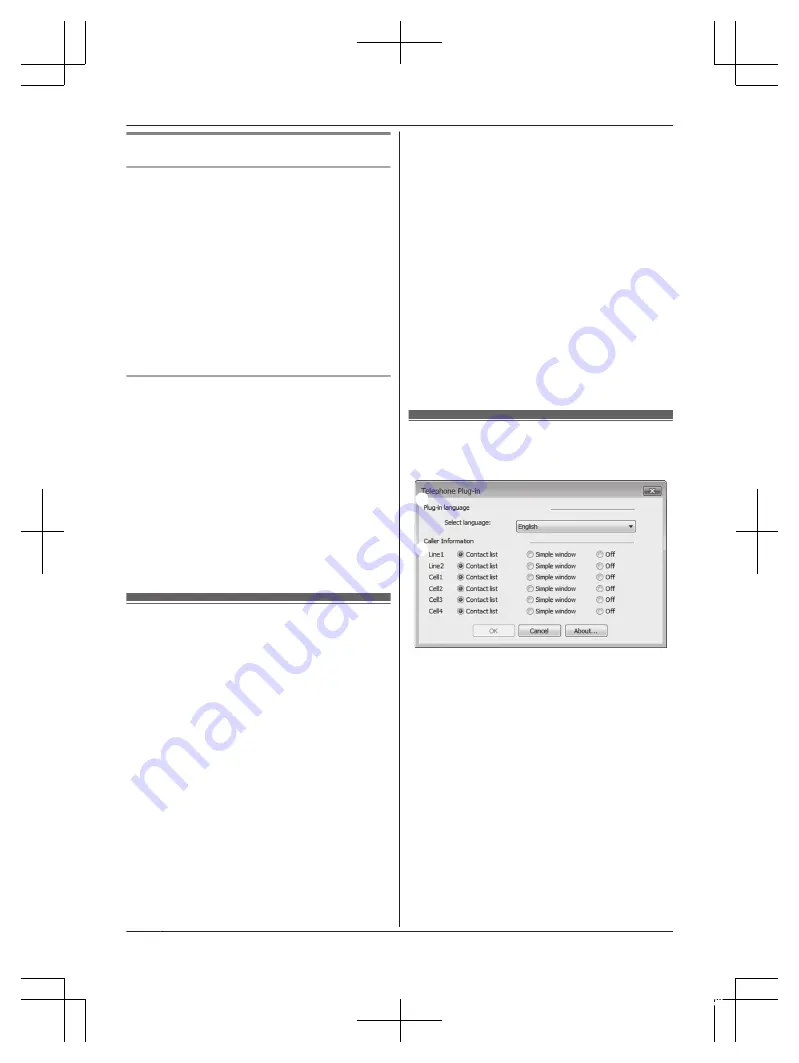 Panasonic KX-TG9581 Operating Instructions Manual Download Page 36