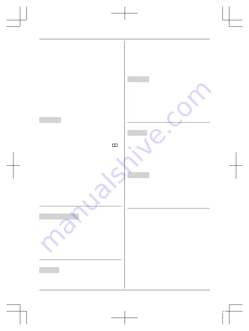 Panasonic KX-TG9581 Operating Instructions Manual Download Page 65