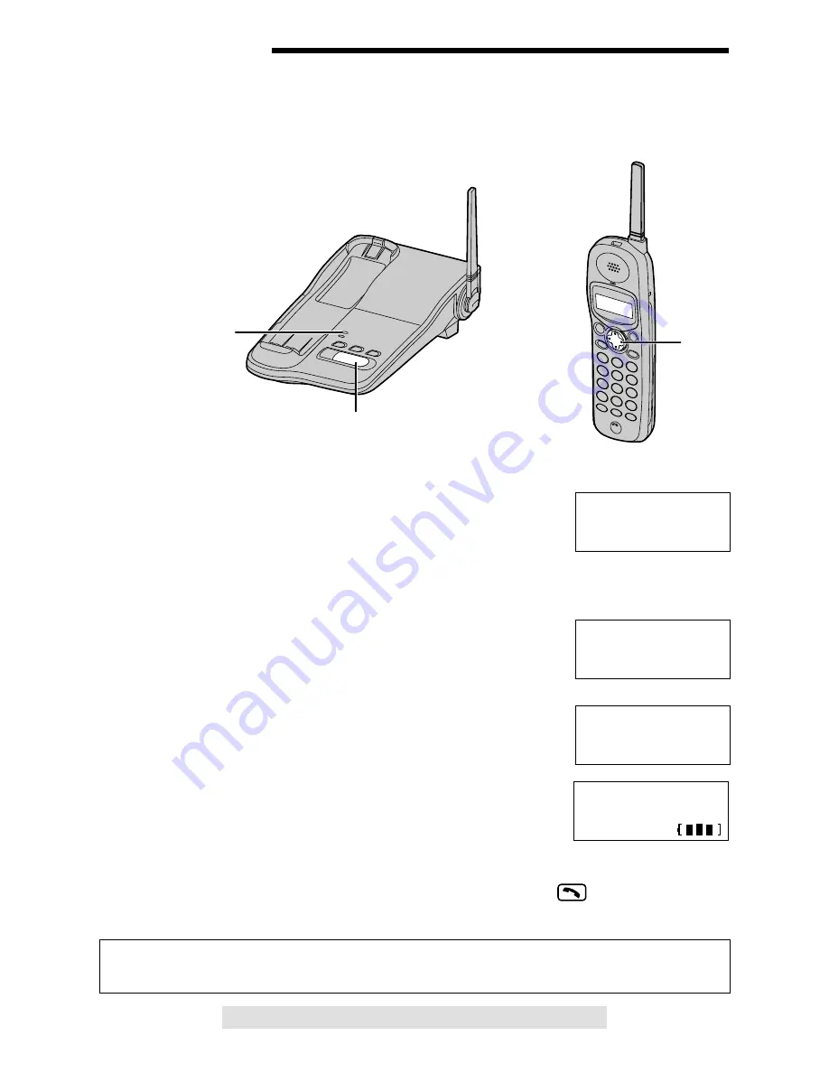 Panasonic KX-TGA230B Installation Manual Download Page 3