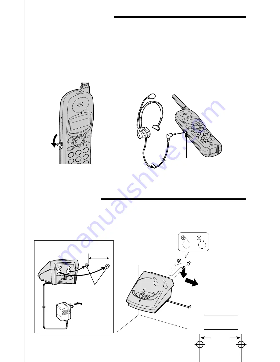 Panasonic KX-TGA230B Installation Manual Download Page 4