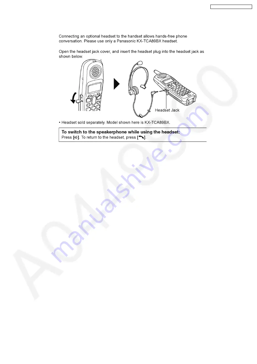 Panasonic KX-TGA236JXS Скачать руководство пользователя страница 13