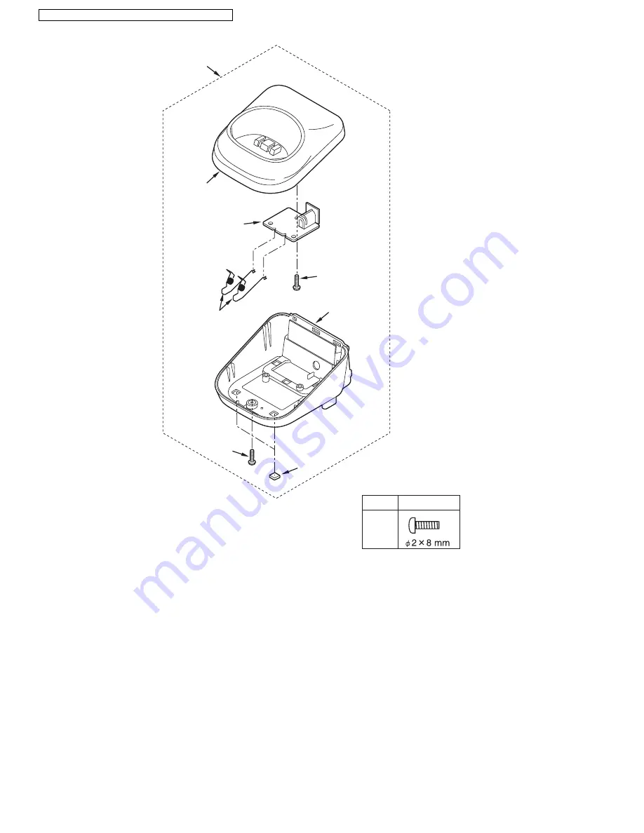 Panasonic KX-TGA403LAT Service Manual Download Page 82