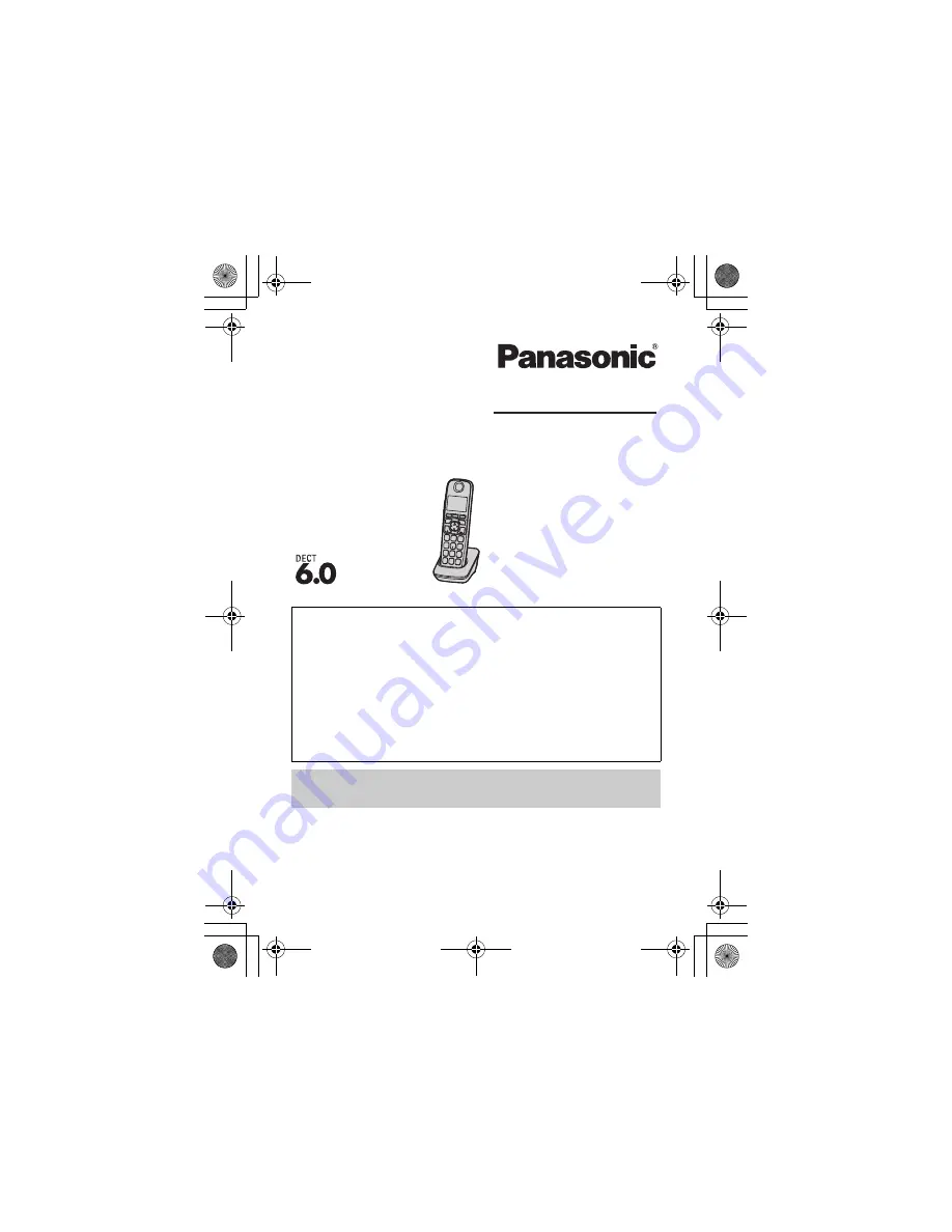 Panasonic KX-TGA470 Installation Manual Download Page 12