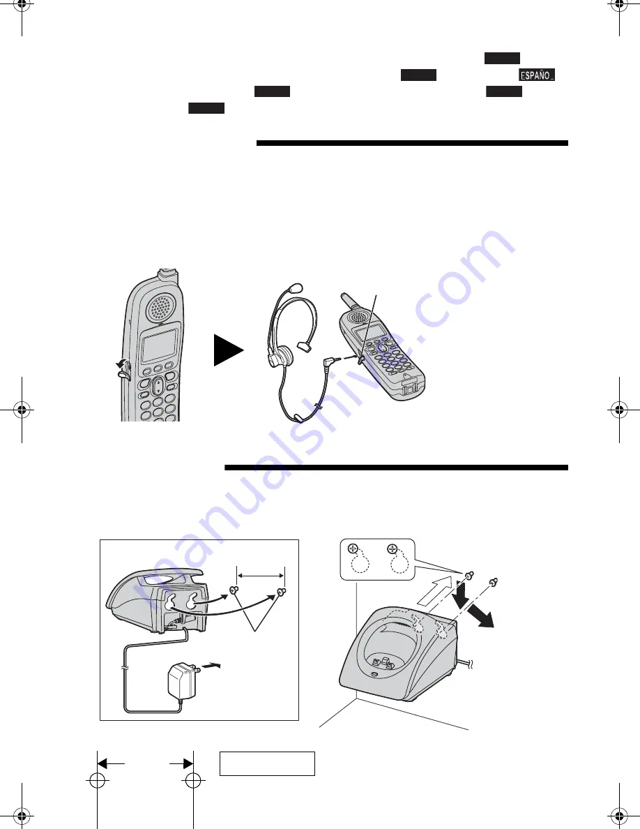 Panasonic KX-TGA520 - 5.8 GHz FHSS Cordless Expansion Handset Installation Manual Download Page 4