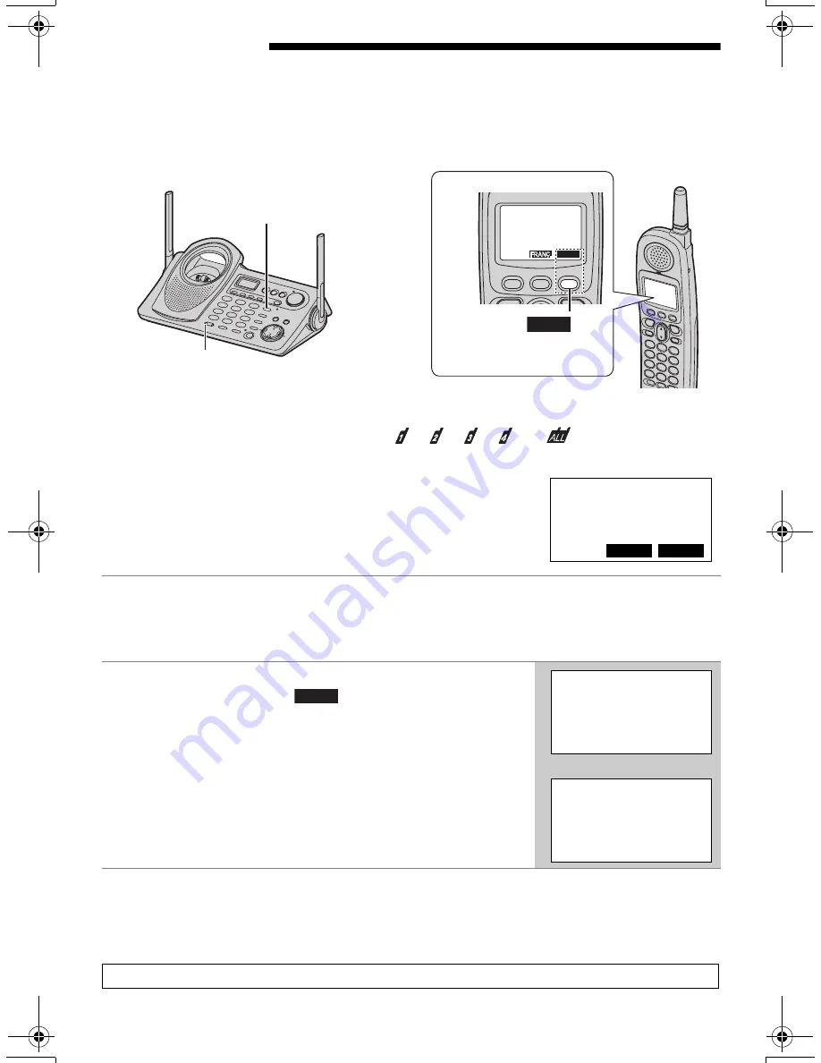 Panasonic KX-TGA520C Скачать руководство пользователя страница 3