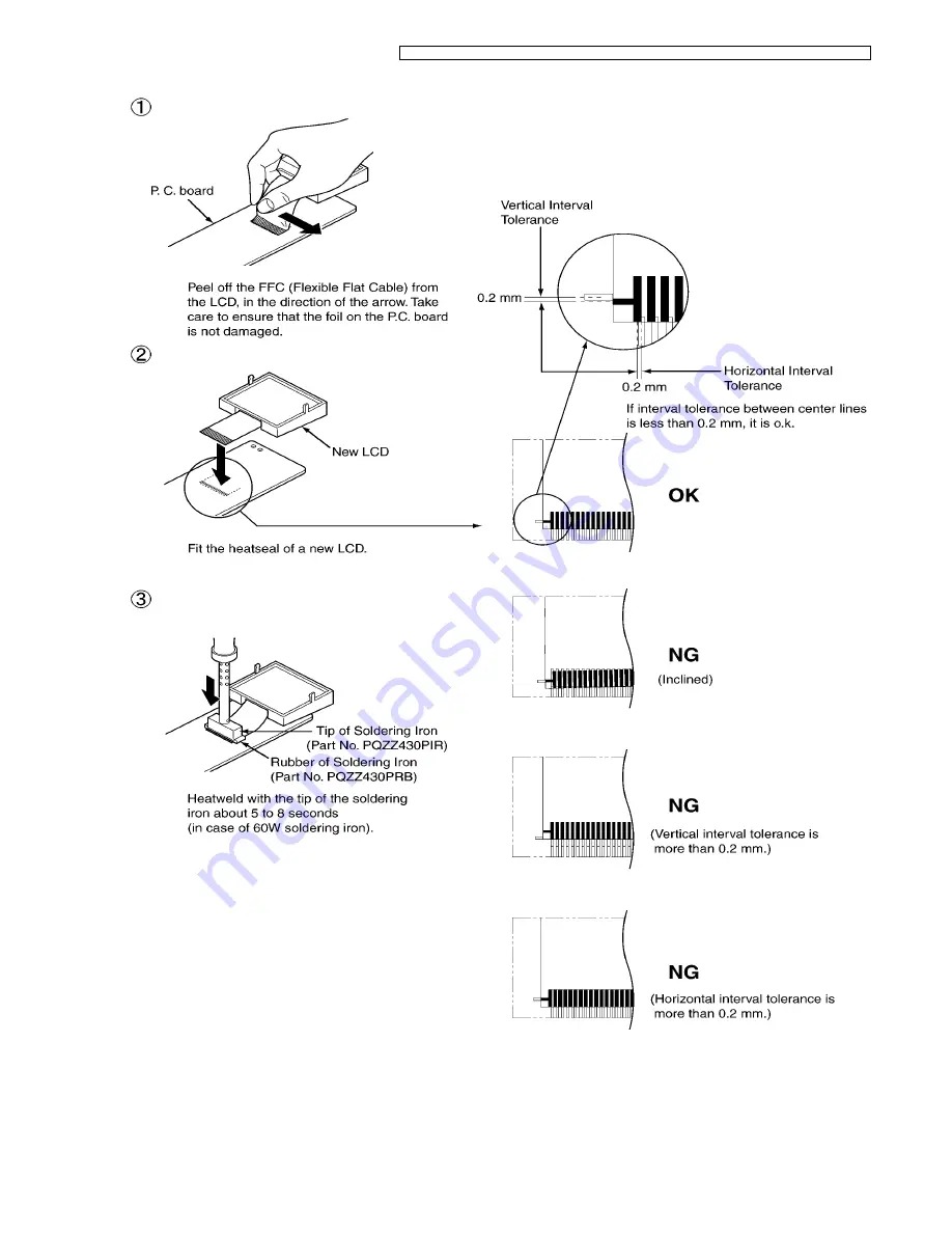 Panasonic KX-TGA641FXS Service Manual Download Page 57