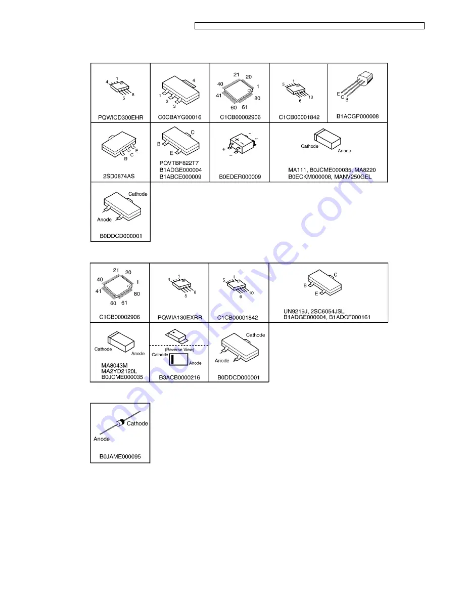 Panasonic KX-TGA641FXS Service Manual Download Page 77