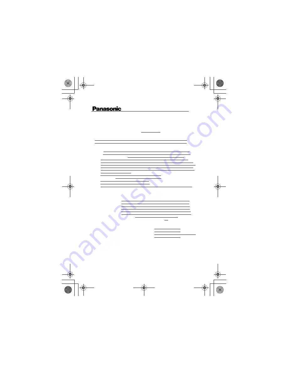 Panasonic KX-TGA661 Installation Manual Download Page 72