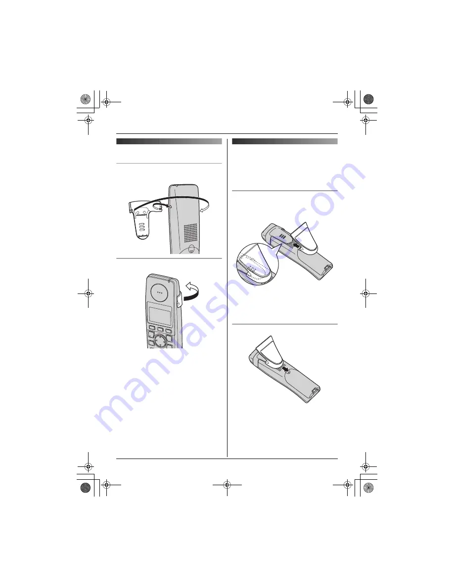 Panasonic KX-TGA715EX Operating Instructions Manual Download Page 46