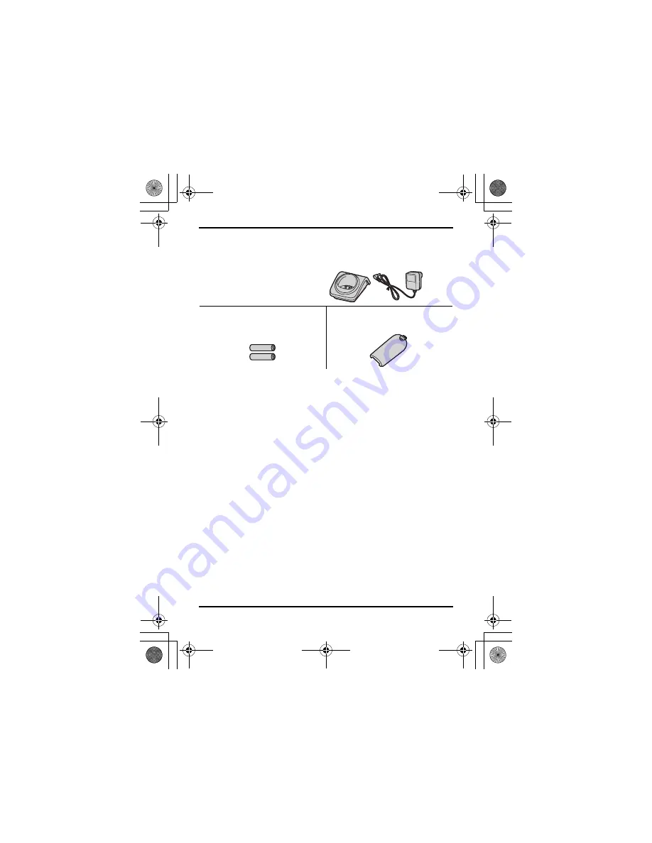 Panasonic KX-TGA721E Скачать руководство пользователя страница 2