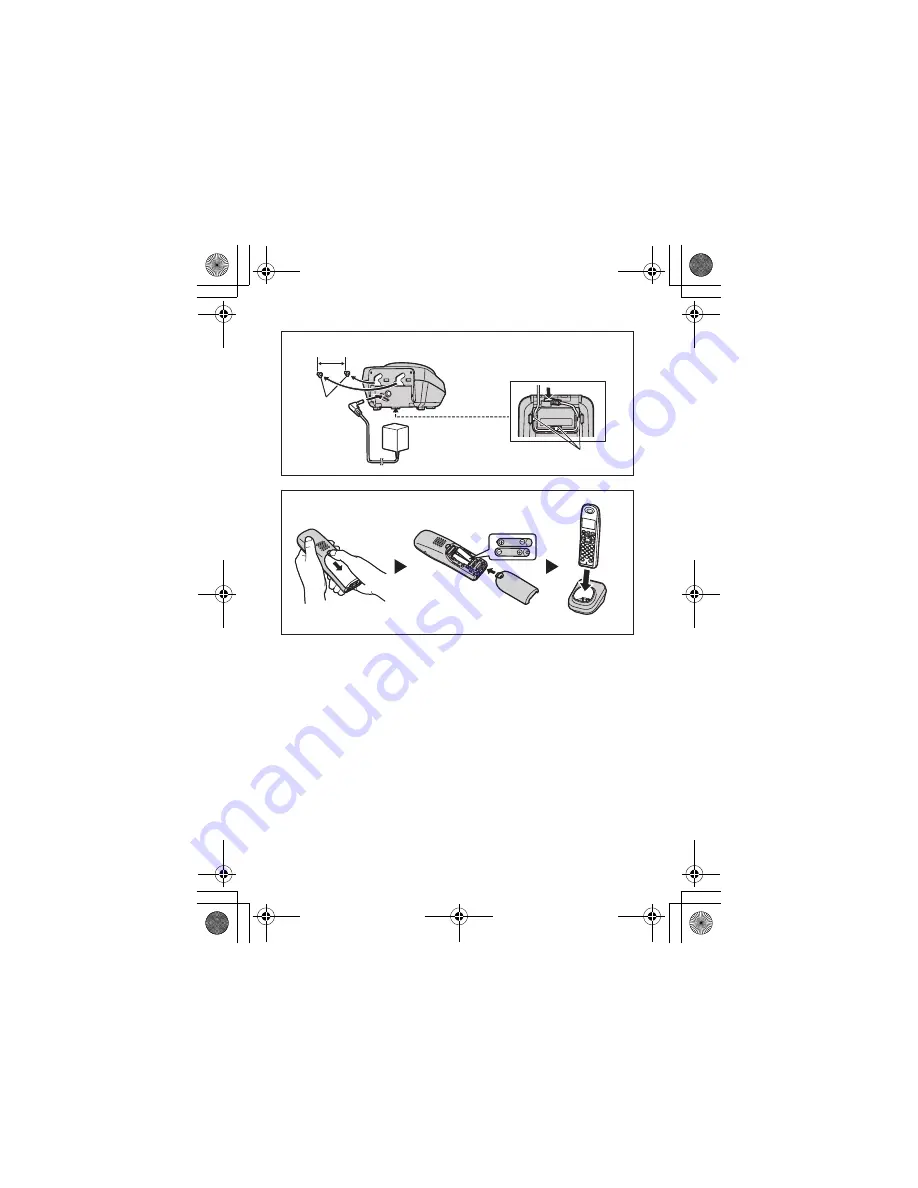 Panasonic KX-TGA731EX Скачать руководство пользователя страница 2