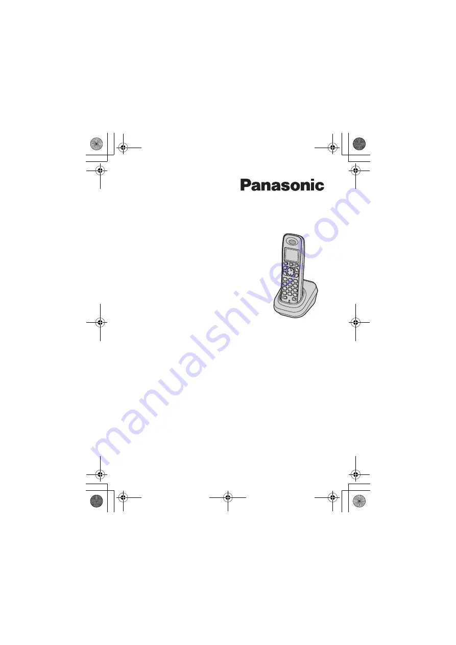 Panasonic KX-TGA800EX Скачать руководство пользователя страница 1