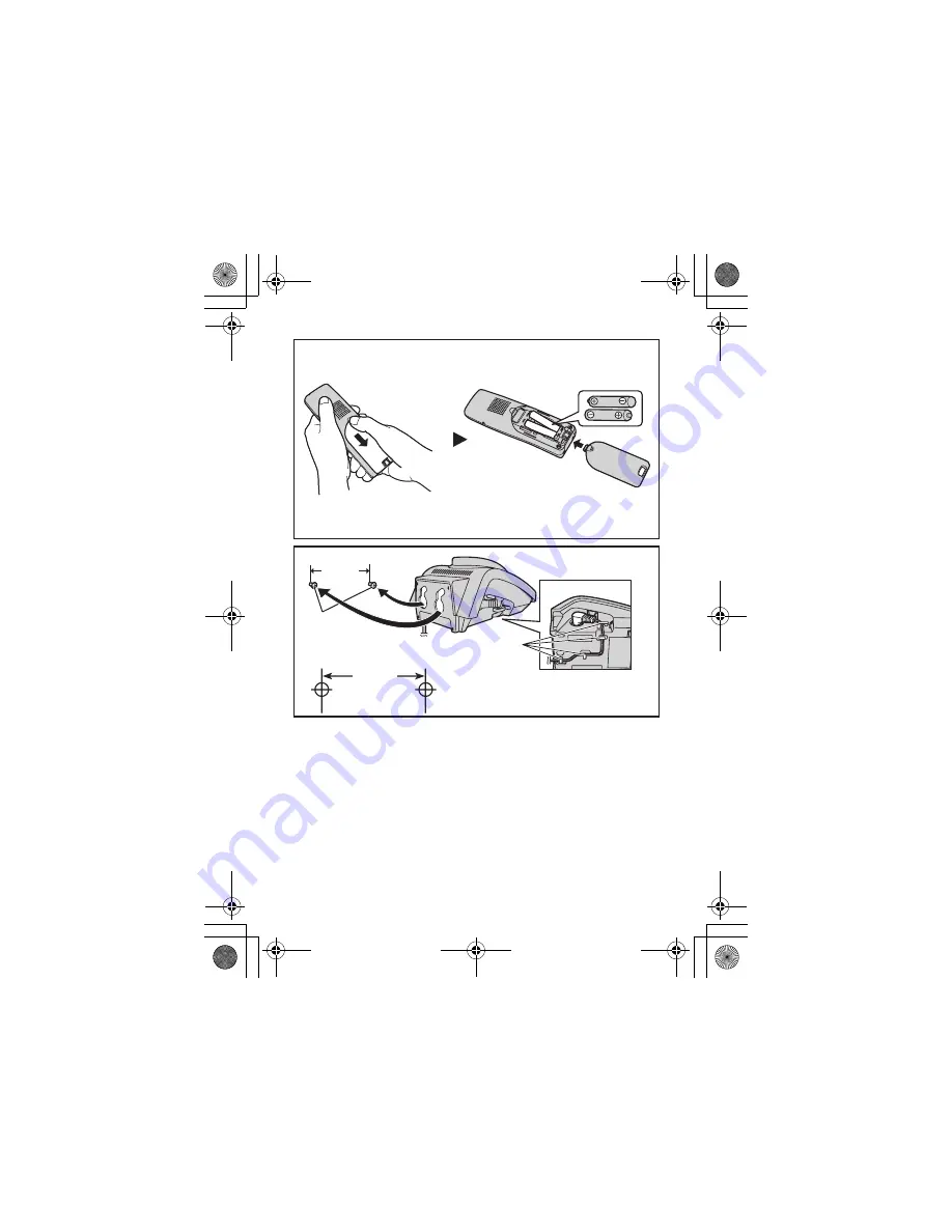 Panasonic KX-TGA810EX Installation Manual Download Page 2