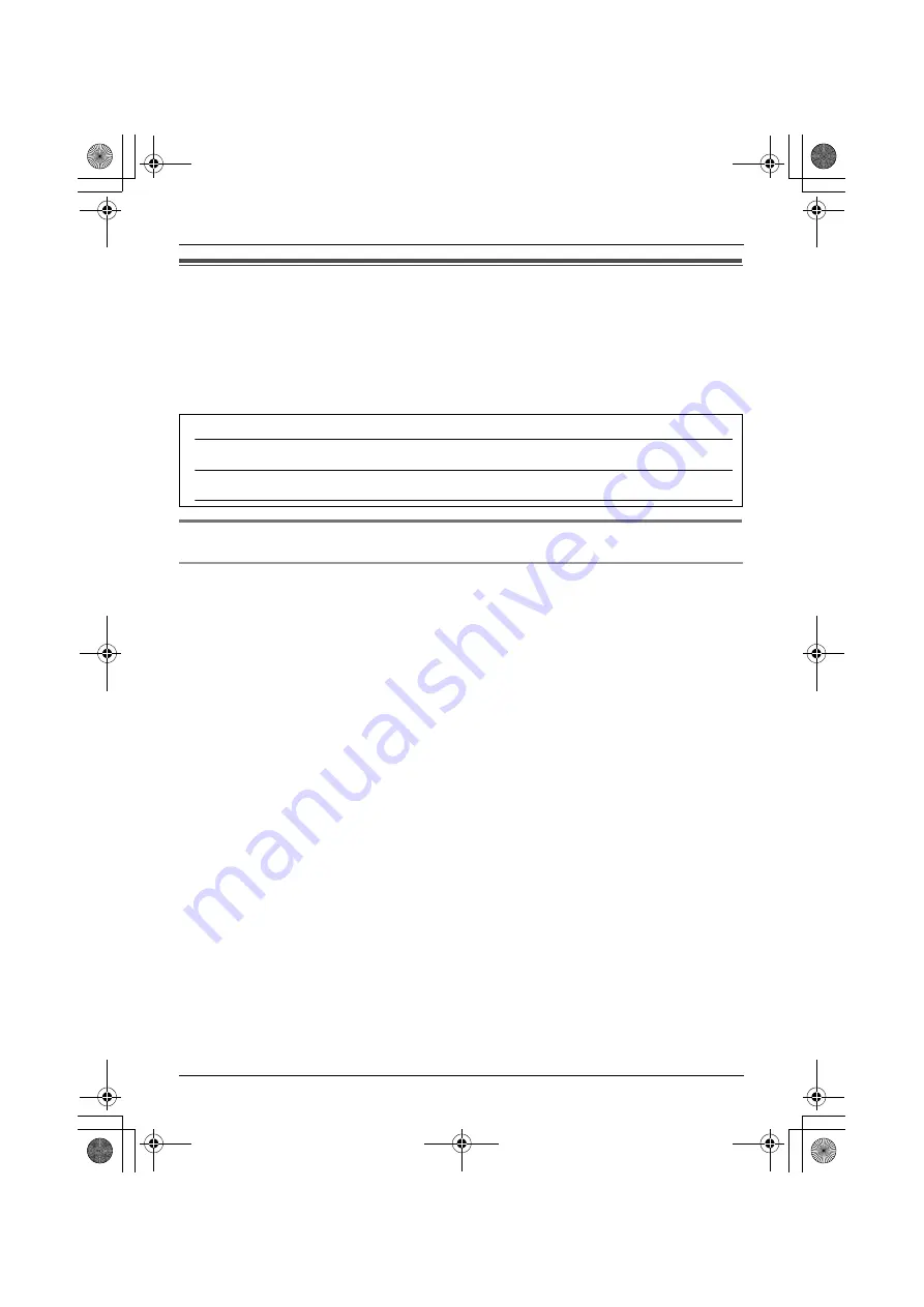 Panasonic KX-TGA914EX Operating Instructions Manual Download Page 23